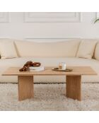 Table basse Sabin sapphire oak - 119x40x60 cm