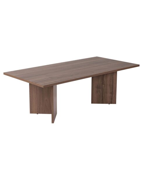 Table basse Sabin walnut - 119x40x60 cm