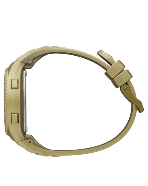 Montre digitale Mixte en Silicone Ice Digit Small dorée