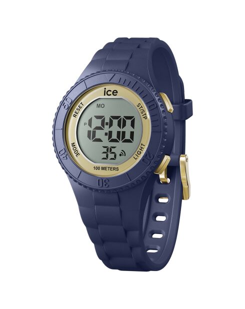 Montre digitale Mixte en Silicone Ice Digit Small violette