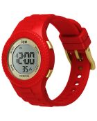 Montre digitale Mixte en Silicone Ice Digit Small rouge