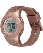 Montre digitale Mixte en Silicone Ice Digit Small marron