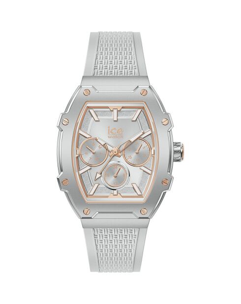 Montre Femme en Silicone Ice Boliday Small grise