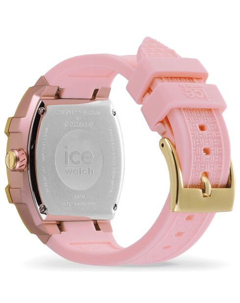 Montre Femme en Silicone Ice Boliday Small rose