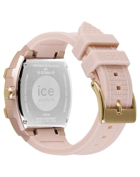 Montre Femme en Silicone Ice Boliday Small rose