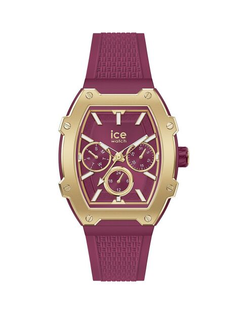 Montre Femme en Silicone Ice Boliday Small violette