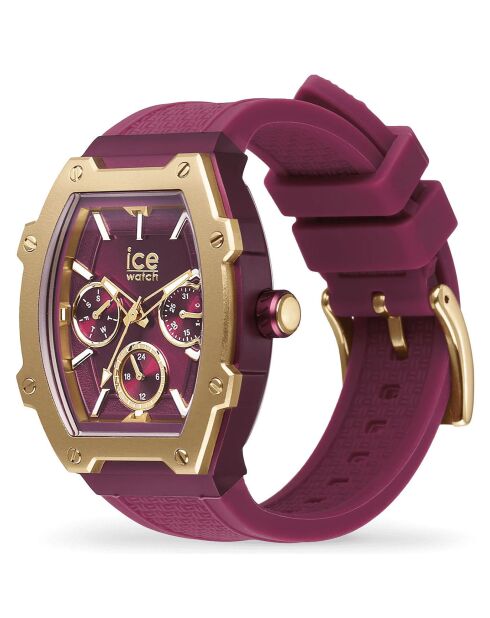 Montre Femme en Silicone Ice Boliday Small violette