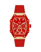 Montre Femme en Silicone Ice Boliday Small rouge