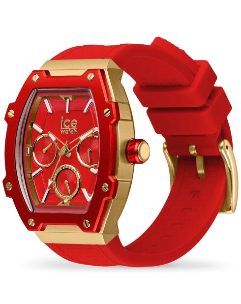 Montre Femme en Silicone Ice Boliday Small rouge