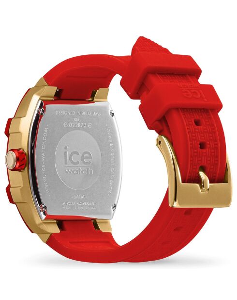 Montre Femme en Silicone Ice Boliday Small rouge