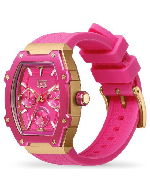 Montre Femme en Silicone Ice Boliday Small rose