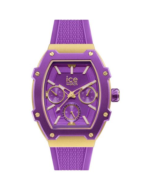 Montre Femme en Silicone Ice Boliday Small violette