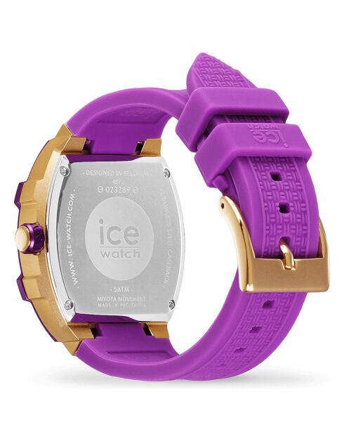Montre Femme en Silicone Ice Boliday Small violette