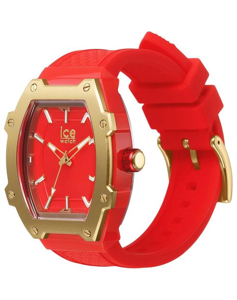 Montre Femme en Silicone Ice Boliday Small rouge