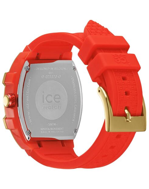 Montre Femme en Silicone Ice Boliday Small rouge