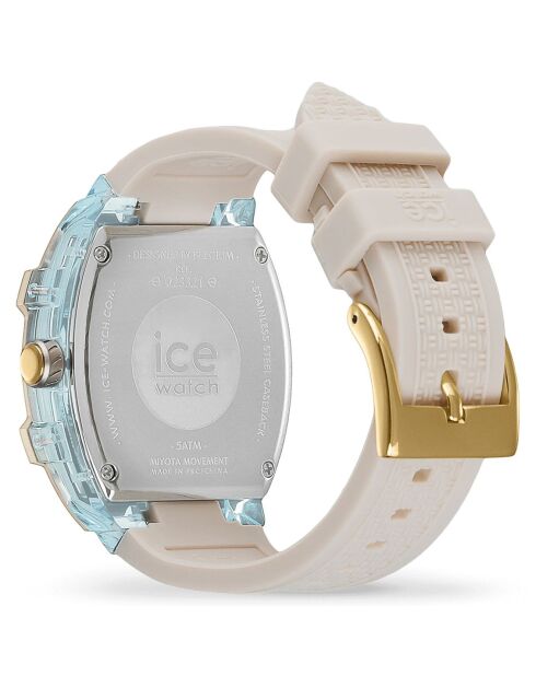 Montre Femme en Silicone Ice Boliday Small beige