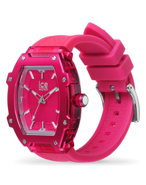 Montre Femme en Silicone Ice Boliday Small rose