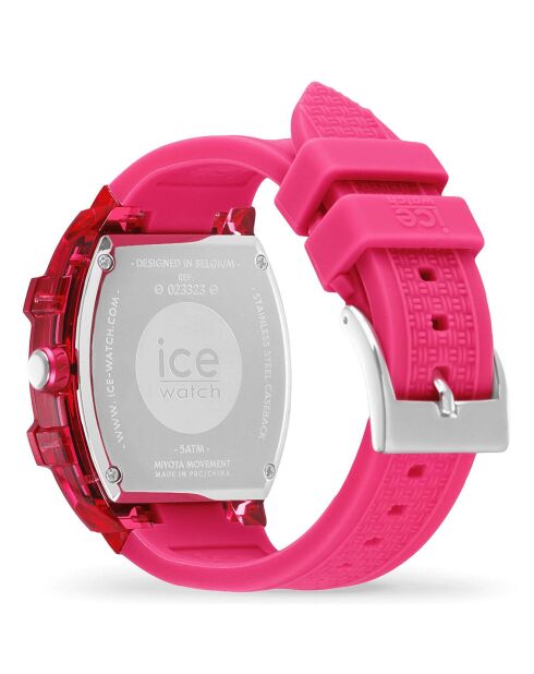 Montre Femme en Silicone Ice Boliday Small rose
