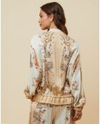 Chemise Georgina camel