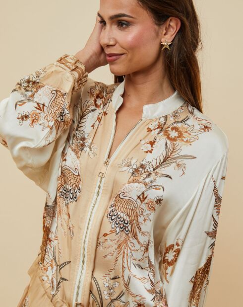 Chemise Georgina camel