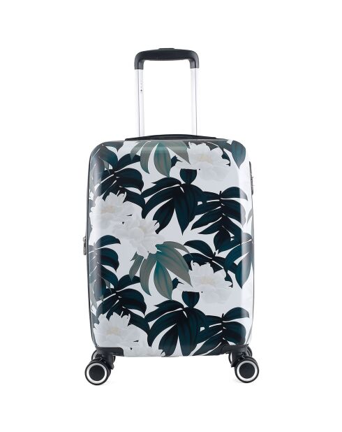 Valise Cabine 4 roues doubles 55 cm noire