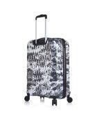 Valise Cabine 4 roues doubles 55 cm grise