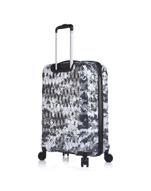 Valise Cabine 4 roues doubles 55 cm grise