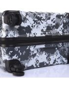 Valise Cabine 4 roues doubles 55 cm grise