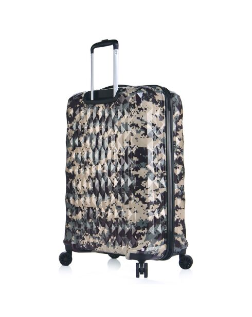 Valise Cabine 4 roues doubles 55 cm verte