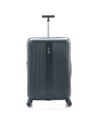 3 Valises 4 roues doubles 76/66/55 cm vertes