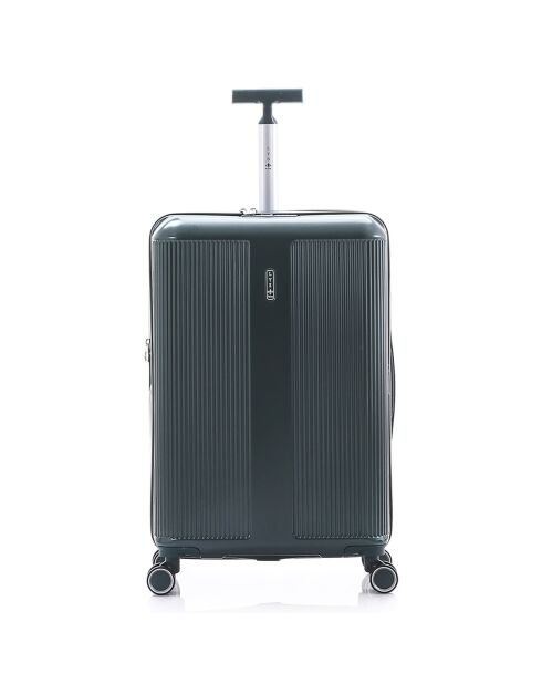 3 Valises 4 roues doubles 76/66/55 cm vertes