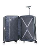 3 Valises 4 roues doubles 76/66/55 cm vertes
