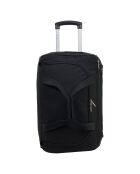 Sac de voyage à roulettes noir - 55x35x25 cm
