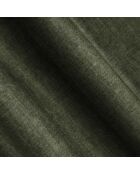 Canapé d'angle gauche en Velours convertible avec coffre Linz 3 places vert - 275x142x84 cm