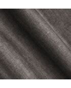 Canapé d'angle gauche en Velours convertible avec coffre Linz 3 places gris - 275x142x84 cm