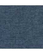 Canapé d'angle droit convertible avec coffre Linz 3 places bleu foncé - 275x142x84 cm