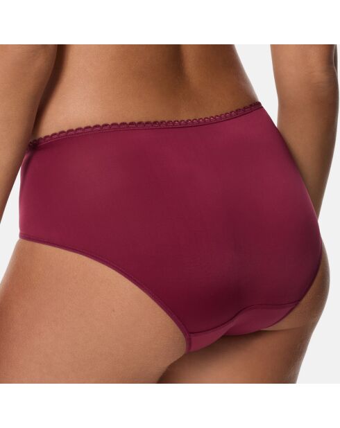 Culotte Flower Elegance rouge cerise