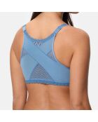 Soutien-gorge Ideal Posture bleu océan
