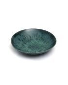 4 Assiettes creuses en Céramique The Aqua  bleues - D.23cm
