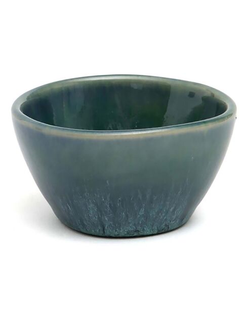 4 Coupelles en Céramique The Aqua bleu - D.6.5 cm