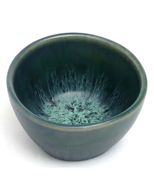 4 Coupelles en Céramique The Aqua bleu - D.6.5 cm