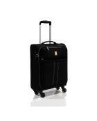 Valise Cabine 4 roues simples 55 cm & Vanity noirs