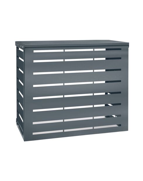 Cache clim extérieur petit modèle gris anthracite