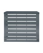 Cache clim extérieur petit modèle gris anthracite