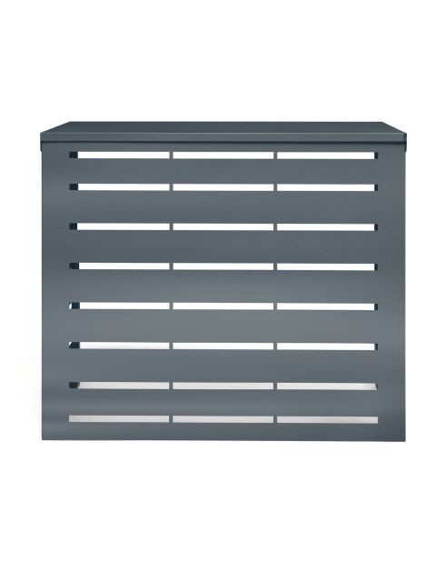 Funda de aire acondicionado exterior de modelo pequeño gris antracita