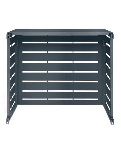 Funda de aire acondicionado exterior de modelo pequeño gris antracita