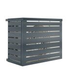 Cache clim extérieur petit modèle gris anthracite