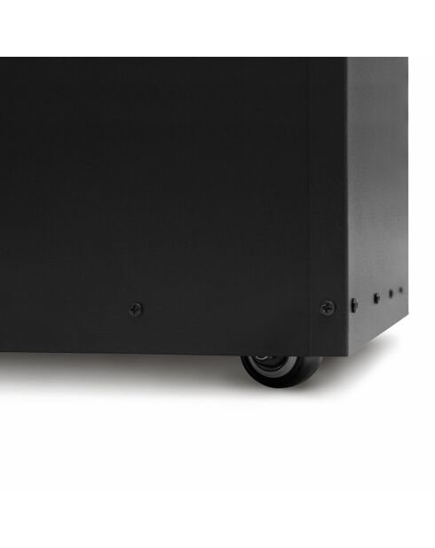 Réservoir à granules et pellets 55kg noir mat