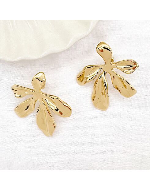 Boucles d'oreilles Evening dorées