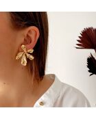 Boucles d'oreilles Evening dorées